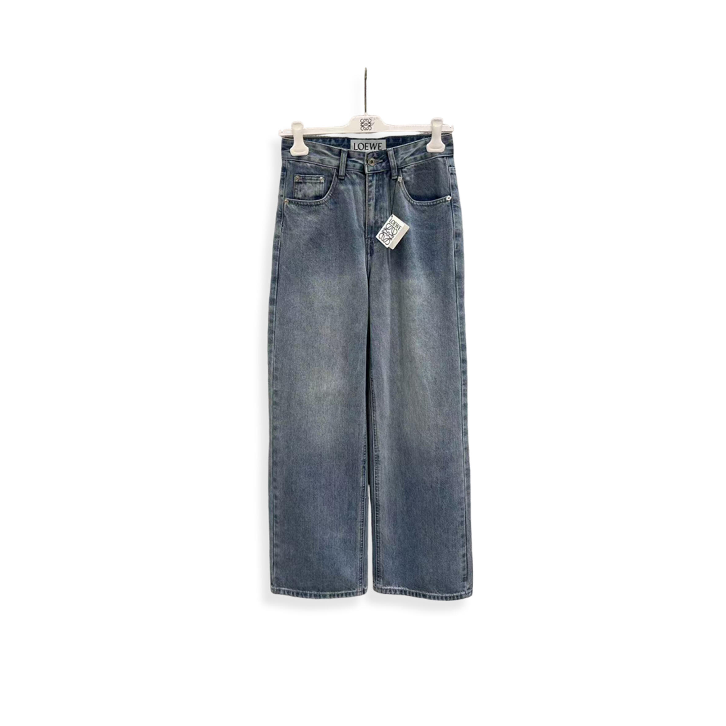 L0ew* high-waisted wide leg jeans